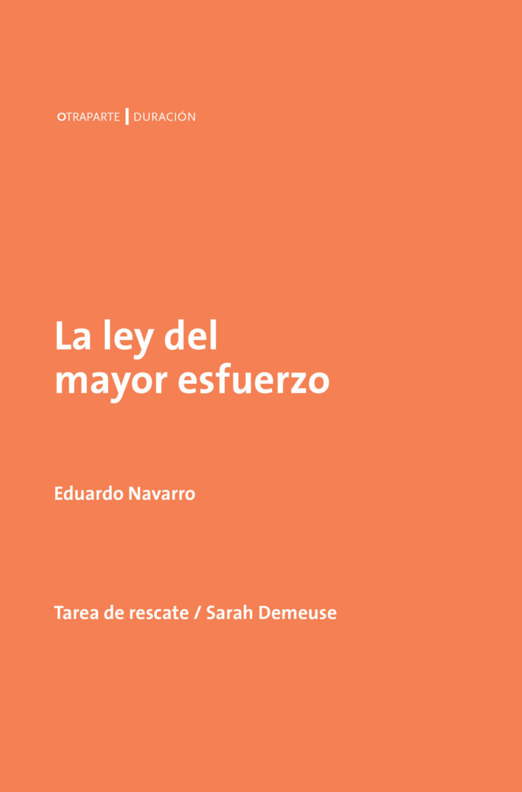 La ley del mayor esfuerzo